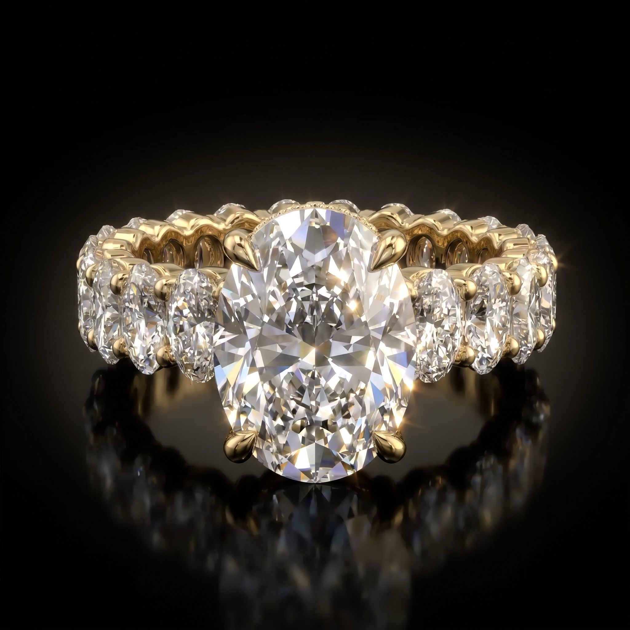 La bague de promesse éternelle