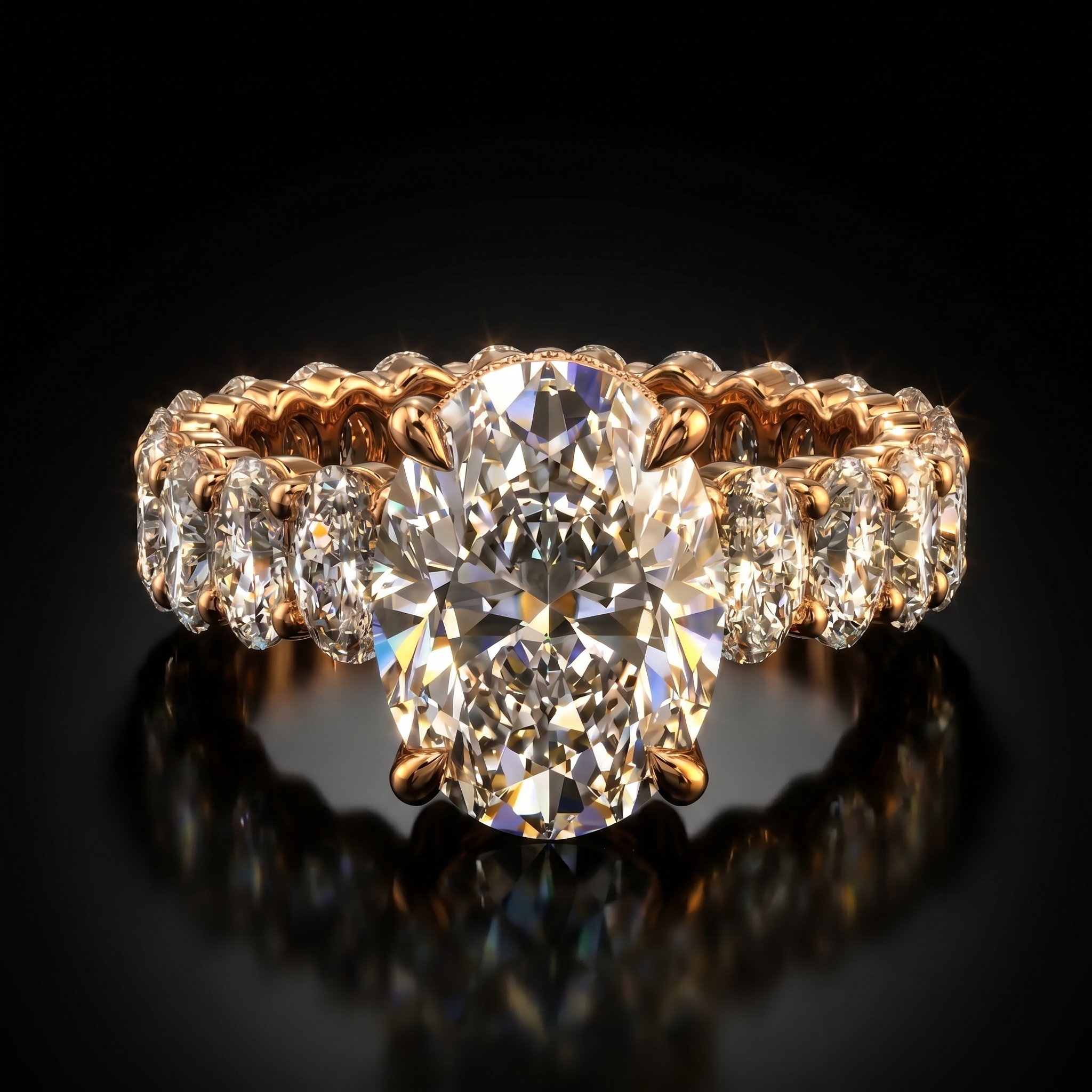 La bague de promesse éternelle