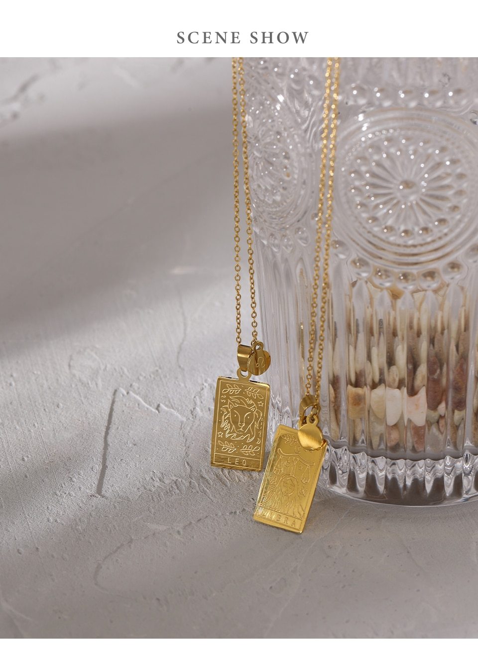 ZODIAC ASTRA GEMINI NECKLACE