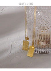 ZODIAC ASTRA GEMINI NECKLACE